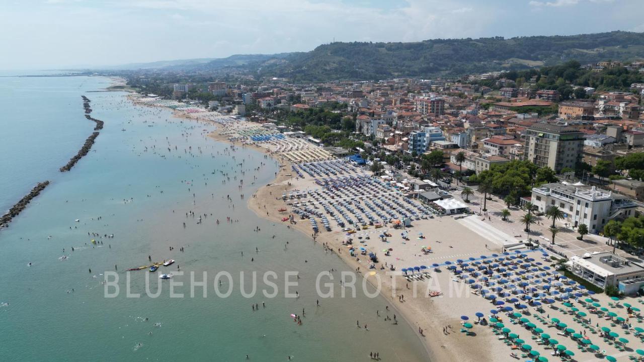 Blue House - Incantevole Casa A Due Passi Dal Mare Villa Grottammare Luaran gambar